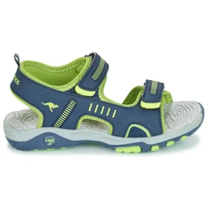 Kangaroos K-LOGAN Couleur Marine / Vert soldes pas cher 10