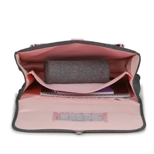 vente à bas prix Citrouille Et Compagnie SCUOLA 41 CM Couleur Rose / Gris 15