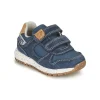 soldes pas cher Geox ALBEN BOY Couleur Bleu / Marron 22