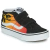 Vans SK8-MID Couleur Noir / Rouge outlet 20