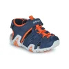 Geox B SANDAL KRAZE A Couleur Marine / Orange site pas cher 22