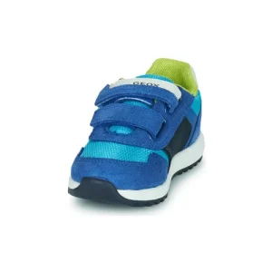 Geox B ALBEN BOY Couleur Bleu / Jaune marque pas cher 12