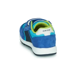 Geox B ALBEN BOY Couleur Bleu / Jaune marque pas cher 16