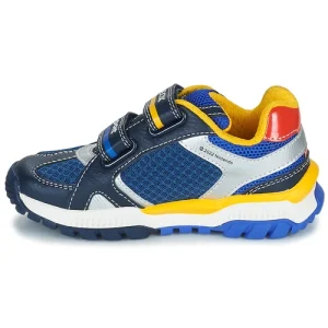 pas cher marque Geox J TUONO BOY Couleur Bleu / Jaune 14