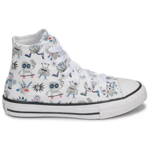 Converse CHUCK TAYLOR ALL STAR CREATURE CHARACTER HI Couleur Blanc / Gris vente chaude 10