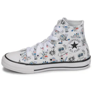 Converse CHUCK TAYLOR ALL STAR CREATURE CHARACTER HI Couleur Blanc / Gris vente chaude 14