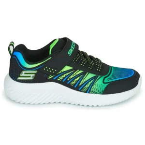 haute qualité Skechers BOUNDER Couleur Noir / Bleu / Vert 10