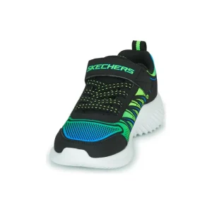 haute qualité Skechers BOUNDER Couleur Noir / Bleu / Vert 12