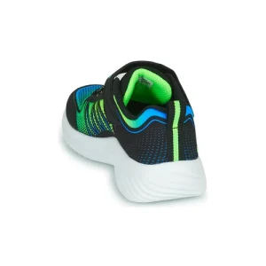 haute qualité Skechers BOUNDER Couleur Noir / Bleu / Vert 16