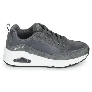 pas cher Skechers UNO Couleur Gris 10