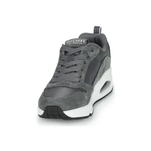 pas cher Skechers UNO Couleur Gris 12