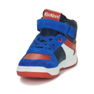 magasin pas cher Kickers KICKALIEN Couleur Rouge / Bleu / Noir 12