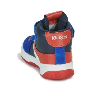 magasin pas cher Kickers KICKALIEN Couleur Rouge / Bleu / Noir 16