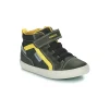 Geox B GISLI BOY Couleur Kaki / Jaune mode pas chere 22