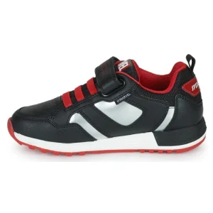 Geox J ALBEN BOY D Couleur Noir / Rouge ultratendance 14