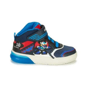 Geox J GRAYJAY BOY B Couleur Bleu / Rouge magasin en ligne 10