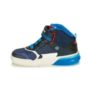 Geox J GRAYJAY BOY B Couleur Bleu / Rouge magasin en ligne 14