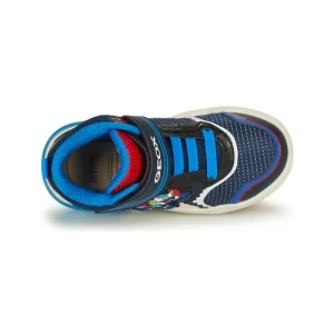 Geox J GRAYJAY BOY B Couleur Bleu / Rouge magasin en ligne 18