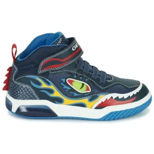 Geox J INEK BOY A Couleur Bleu / Rouge shopping pas cher 10