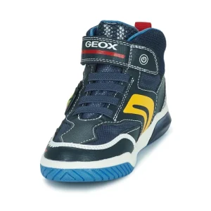 Geox J INEK BOY A Couleur Bleu / Rouge shopping pas cher 12