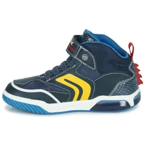 Geox J INEK BOY A Couleur Bleu / Rouge shopping pas cher 14