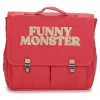 l'unique style Jojo Factory CARTABLE UNIE PINK FUNNY MONSTER 35 CM Couleur Rose 17