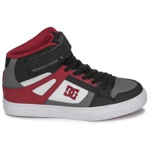 nouveau produit DC Shoes PURE HIGH-TOP EV Couleur Gris / Rouge 10