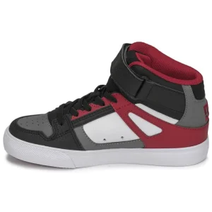 nouveau produit DC Shoes PURE HIGH-TOP EV Couleur Gris / Rouge 14