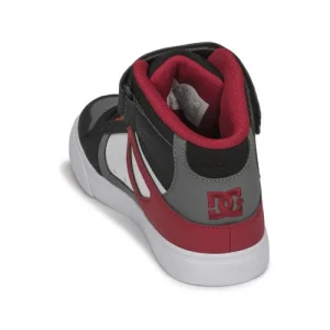 nouveau produit DC Shoes PURE HIGH-TOP EV Couleur Gris / Rouge 16