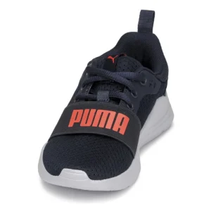 magasin paris Puma PS PUMA WIRED RUN Couleur Marine / Rouge 12