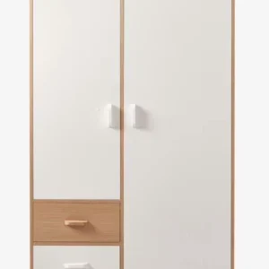 authentiques Armoire 2 Portes + 2 Tiroirs LIGNE HOPLA Blanc – Vertbaudet 10