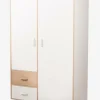 authentiques Armoire 2 Portes + 2 Tiroirs LIGNE HOPLA Blanc – Vertbaudet 22