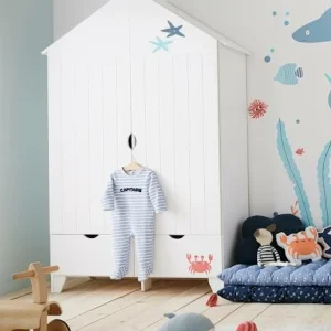 prix pas cher Armoire 2 Portes Holidays XL Blanc – Vertbaudet 12