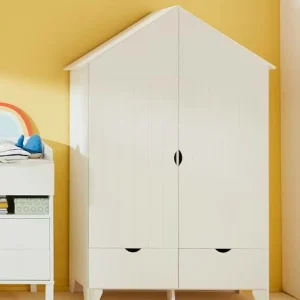 prix pas cher Armoire 2 Portes Holidays XL Blanc – Vertbaudet 14