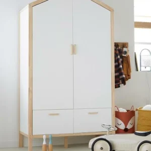 Armoire Cabane ROBINSON Blanc Mate – Vertbaudet Service Clients Dédié 18