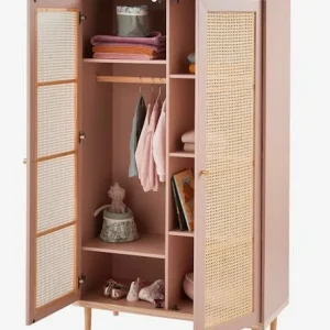 marque pas cher Armoire Cannage LIGNE POÉSIE Rose – Vertbaudet 9