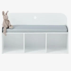 comparez les prix Banquette LIGNE SIRIUS Blanc/gris – Vertbaudet 7