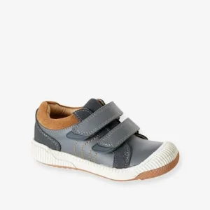 commentaire favorable Baskets Cuir Garçon Collection Maternelle Gris Foncé – Vertbaudet 9