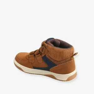 Promotio de vente Baskets Montantes En Cuir Garçon Camel – Vertbaudet 14