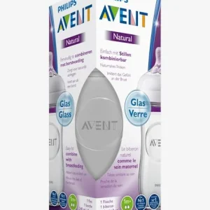 Biberon Verre 240 Ml Philips AVENT Natural Sans BPA Transparent – Philips Avent en promotion 12