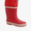 dernière tendance Bottes De Pluie Col Matelassé Rouge – Vertbaudet 22