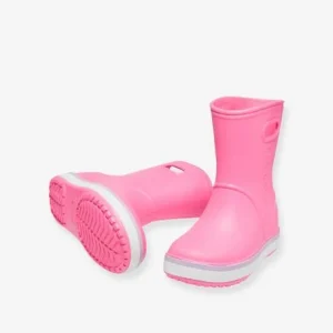 à prix réduits Bottes De Pluie Enfant Crocband Rain Boot K CROCS(TM) Pink Lemonade / Lavender – Crocs 18