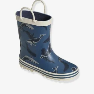 Nouveau Bottes De Pluie Imprimées Garçon Collection Maternelle Bleu Foncé Imprimé – Vertbaudet 10