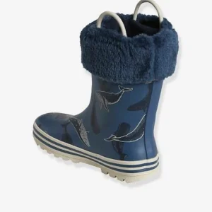 Nouveau Bottes De Pluie Imprimées Garçon Collection Maternelle Bleu Foncé Imprimé – Vertbaudet 14