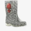 Bottes De Pluie Semelle Lumineuse Spiderman® Gris Clair Imprime – Spiderman boutiqued en ligne 22