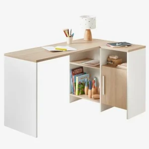 Bureau D’angle Liverpool Blanc – Vertbaudet mode pas cher 7