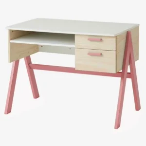 garantis authentique Bureau Enfant Coloriage Rose – Vertbaudet 9