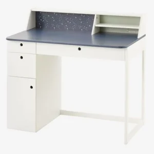 Paiement sécurisé Bureau Enfant COSMOS Blanc Clair Uni Avec Decor – Vertbaudet 10