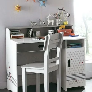 vente en ligne pas cher Bureau Enfant ECUSSON Blanc – Vertbaudet 10