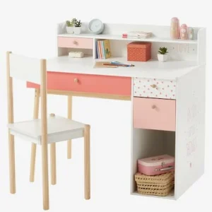 Bureau Enfant Léa Blanc – Bois – Vertbaudet Les achats en ligne 10